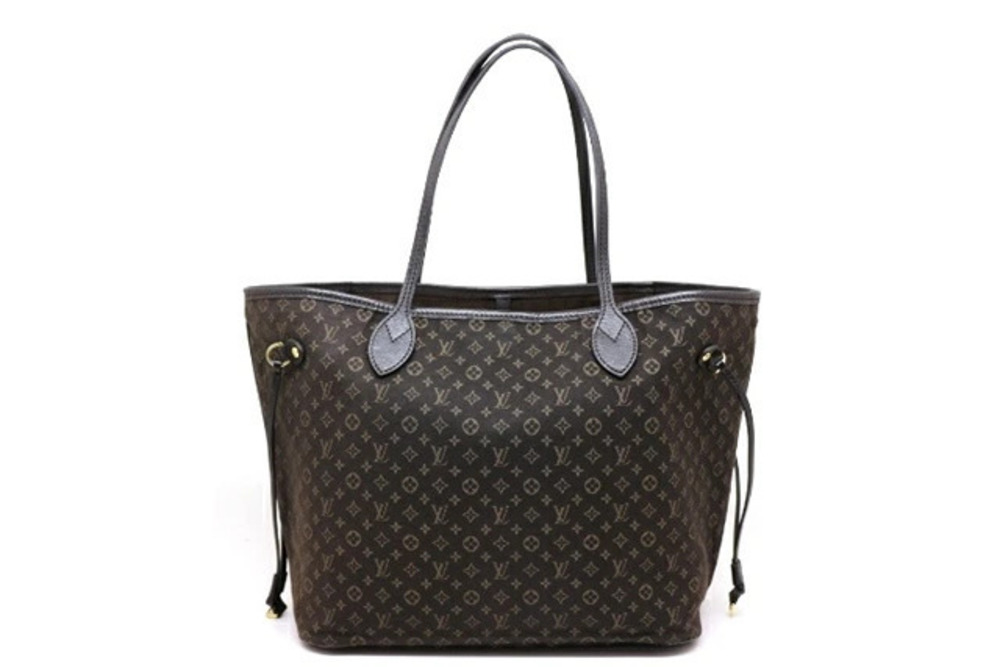 LOUIS VUITTON Bag Tote Neverfull Monogram Idylle Fusain